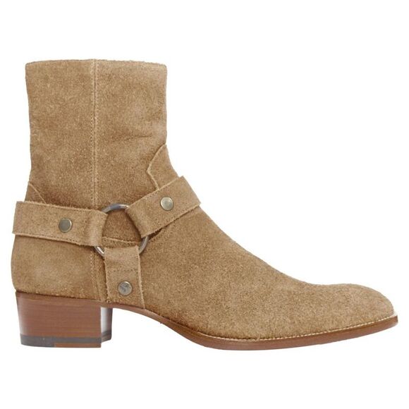 Pre Loved saint laurent Men brown | brown Boots - Picture 1 of 6